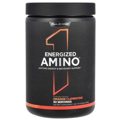 Rule One Proteins,Energized Amino, Orange Clementine, 9.52 o