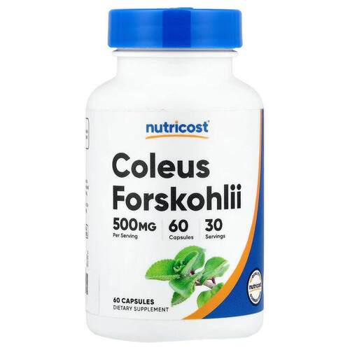 Nutricost,Coleus Forskohlii, 60 Capsules (250 mg per Capsule