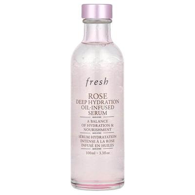 Fresh,Rose, Deep Hydration Oil-Infused Serum, 3.3 fl oz (100