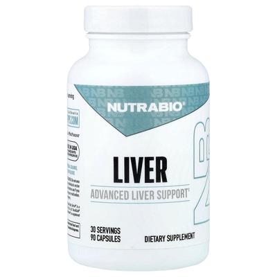 Nutrabio Labs,Liver, 90 Capsules