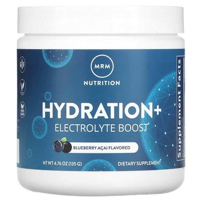 MRM Nutrition,Hydration+Electrolyte Boost，蓝莓巴西莓，4.76