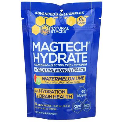 Natural Stacks,Magtech®水合物，西瓜酸橙，14棒包装