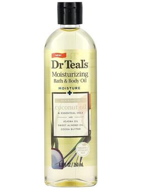 Dr. Teals,Moisturizing Bath &amp; Body Oil, Coconut Oil,