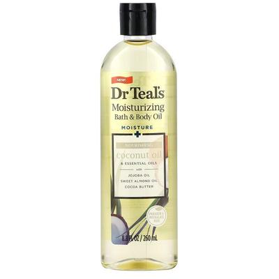 Dr. Teals,Moisturizing Bath &amp; Body Oil, Coconut Oil,
