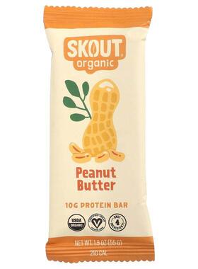Skout Organic,Protein Bar, Peanut Butter, 1.9 oz (55 g)