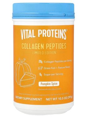 Vital Proteins,Collagen Peptides, Pumpkin Spice, 10.5 oz (29
