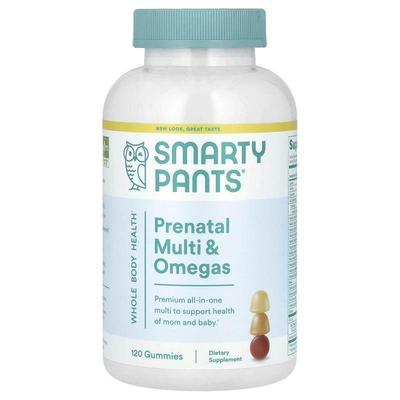 SmartyPants,孕妇配方软糖，柠檬、柑橘、草莓香蕉味，120 粒软糖