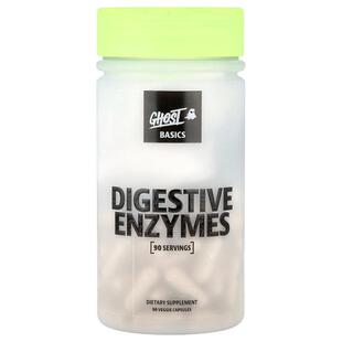 Ghost,Basics, Digestive Enzymes, 90 Veggie Capsules