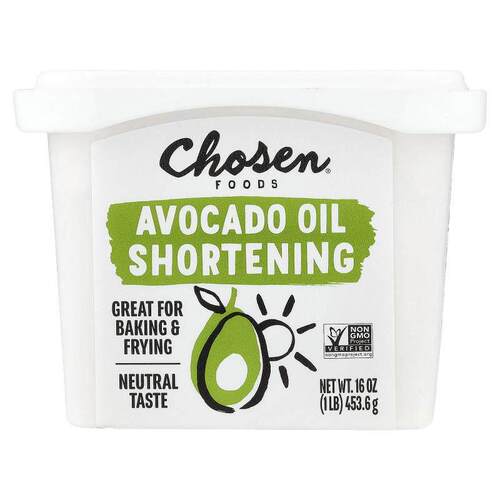 Chosen Foods,Avocado Oil Shortening, 16 oz (453.6 g)