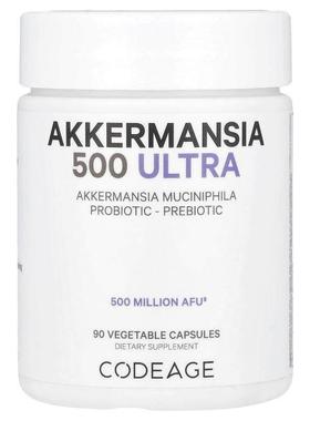 Codeage,Akkermansia 500 Ultra, 90 Vegetable Capsules