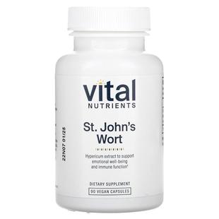 John Wort Vital Vegan St. Capsules Nutrients