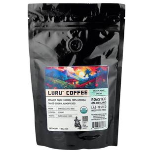 Medium Foods Roast Ground Coffee Luru™ Indian Pure