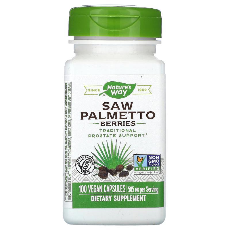 然萃维,Saw Palmetto Berries, 585 mg, 100 Vegan Capsules