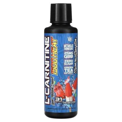 VMI Sports,L-Carnitine 1500 Heat，迈阿密风云，16 液量盎司（4