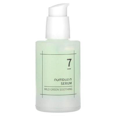 Numbuzin,No.7 Mild Green Soothing Serum , 1.69 oz (50 ml)