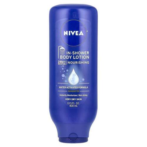 妮维雅,In-Shower Body Lotion, Nourishing, 13.5 fl oz (400 ml