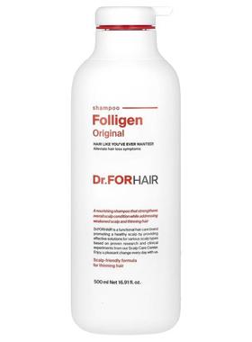 Dr.ForHair,Folligen 洗发水，16.91 盎司（500 毫升）