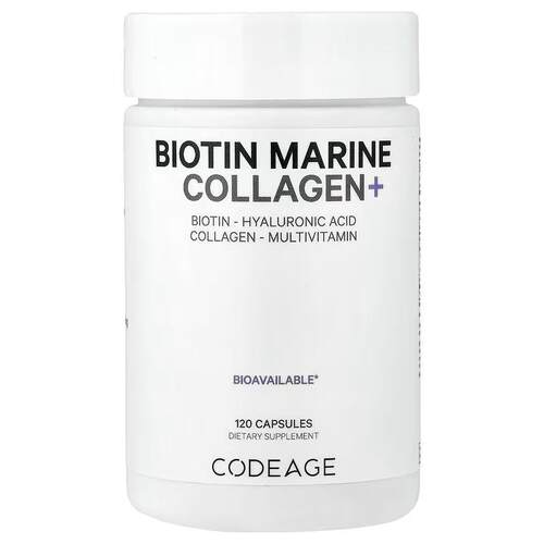 Codeage,野生捕捞生物维生素海洋胶原蛋白透明质酸