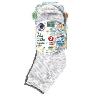 Therapeutics Aloe Socks Pairs Moisture Earth