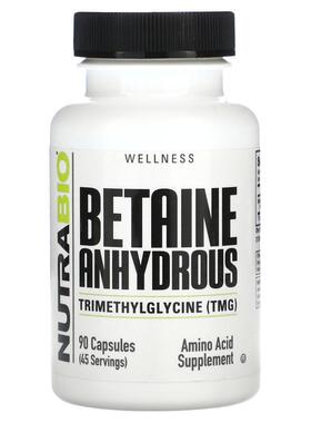 Nutrabio Labs,Betaine Anhydrous, 90 Capsules
