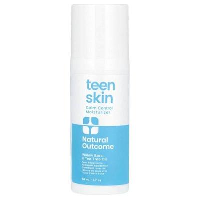 Natural Outcome,Teen Skin, Calm Control Moisturizer, 1.7 oz