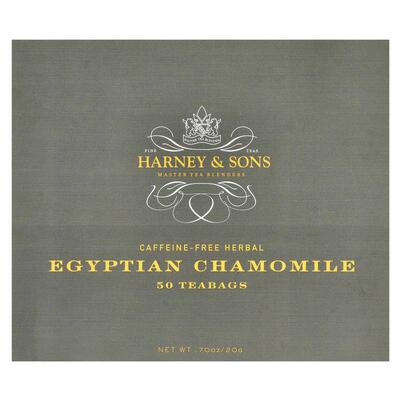 Harney & Sons,Egyptian Chamomile Herbal Tea, Caffeine-Free,