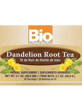 Bio Nutrition,蒲公英根茶，30 个茶包，每袋 0.07 盎司（1.96 克