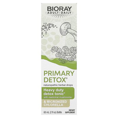 Bioray,Primary Detox，优效解除毒素滋补品，无酒精，2 液量盎司