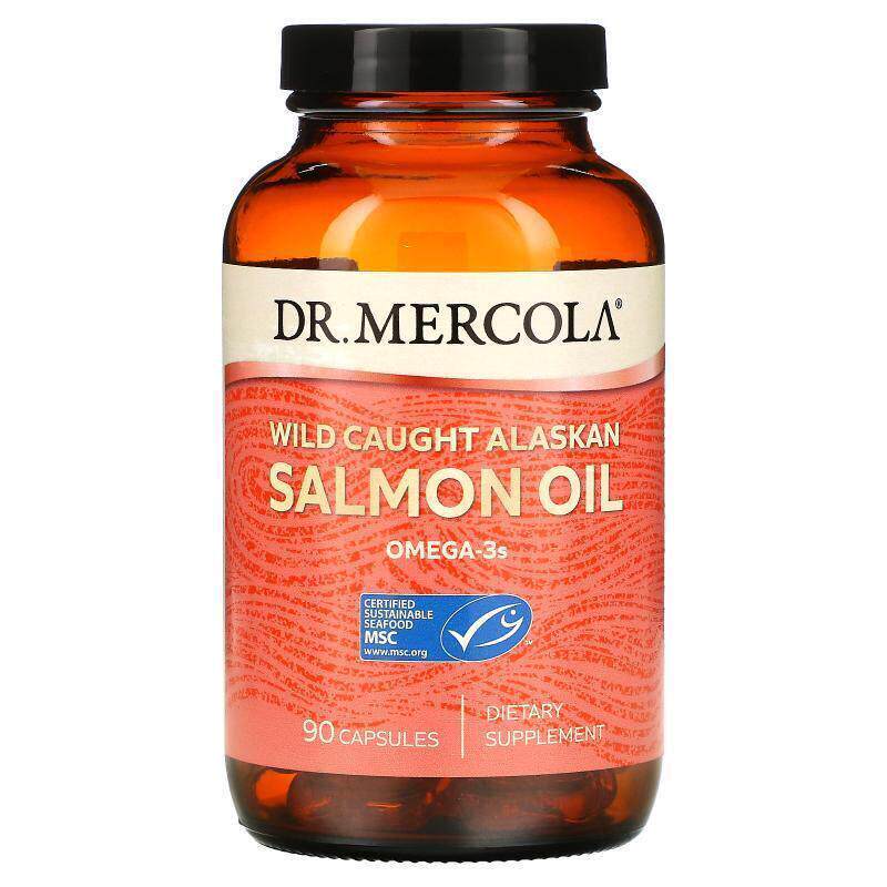 Dr. Mercola 野生阿拉斯加鲑鱼油