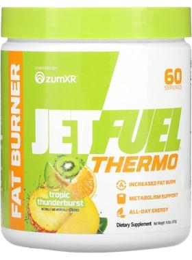 GAT,JetFuel Thermo, Fat Burner, Tropic Thunderburst, 14.8 oz
