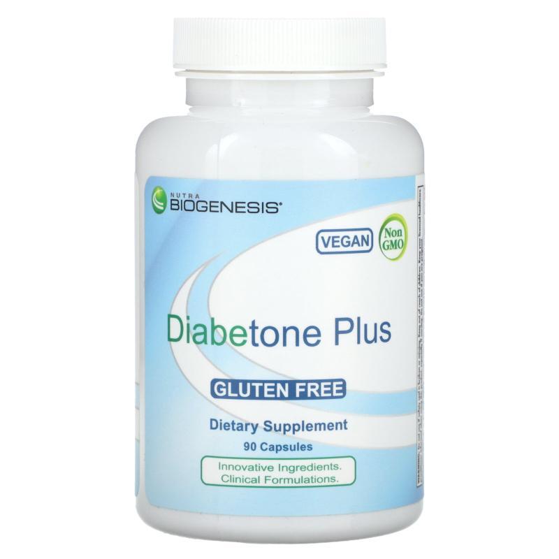 Nutra BioGenesis,Diabetone Plus, 90 Capsules
