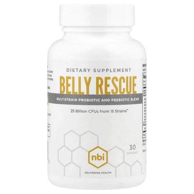 NBI Health,Belly Rescue , 30 Capsules
