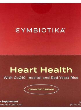 Cymbiotika,心脏健康橙色奶油30 袋