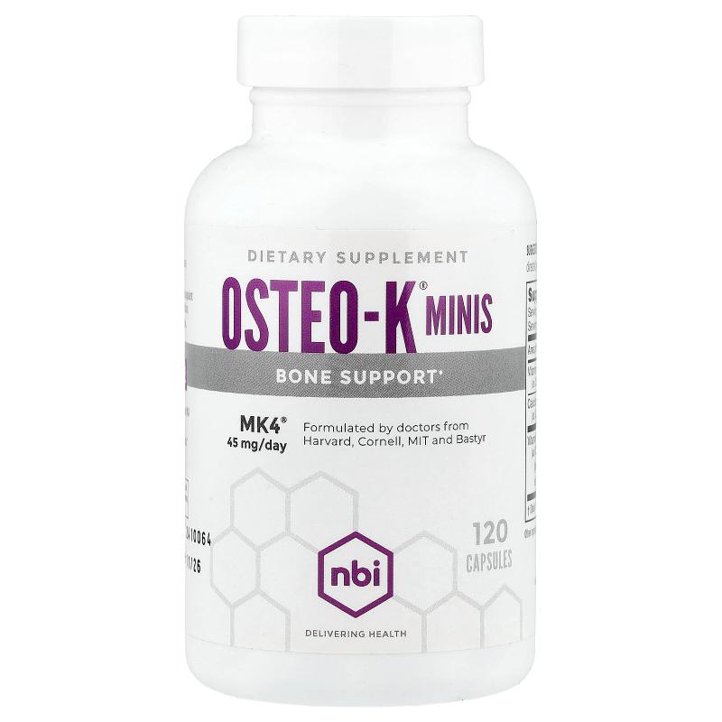NBI Health,Osteo-K® Minis, 120 Capsules