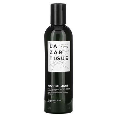 Lazartigue,Nourish-Light, Light Nutrition Shampoo, Dry, Fine