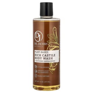 Plant Based Rich Dr. Body Naturals Castile Wash Jacobs