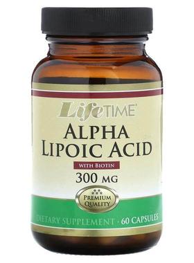 LifeTime Vitamins,硫辛酸控糖抗糖丸胶囊阻糖