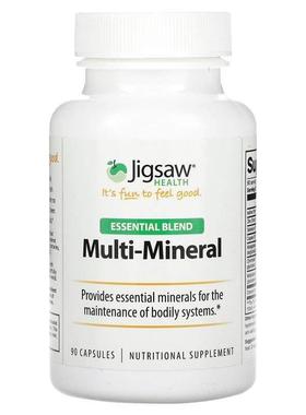 Jigsaw Health,Essential Blend, Multi-Mineral , 90 Capsules
