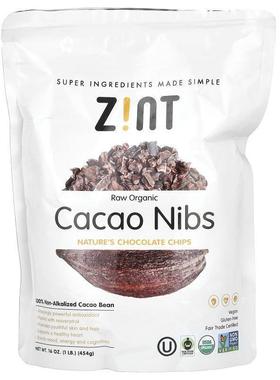 Zint,有机生可可碎，32 盎司（907 克）