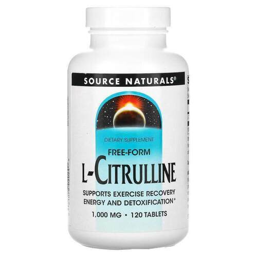 Source Naturals 活性L-瓜氨酸片 1维持肌肉