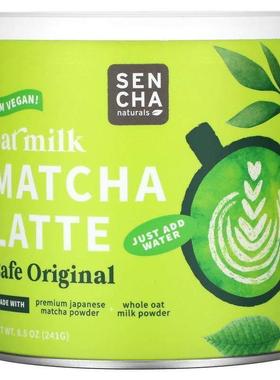 Sencha Naturals,Oat Milk, Matcha Latte, Tropical Mango, 8.5