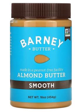Barney Butter,杏仁酱，香脆，16盎司（454克）