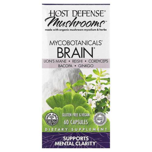 Host Defense MycoBotanicals菌菇营养混合物晚间充实节奏小确幸
