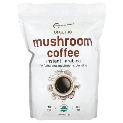 Micro Ingredients,Organic Instant Mushroom Coffee, 28 oz (79