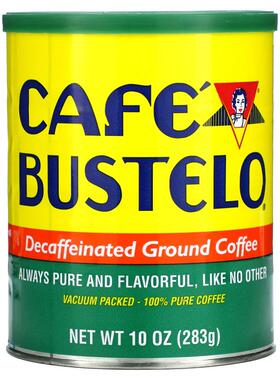 Café Bustelo,脱因咖啡粉，10 盎司（283 克）