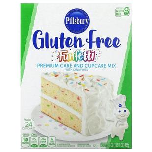 Pillsbury,Funfetti Premium Cake and Cupcake Mix with Candy B