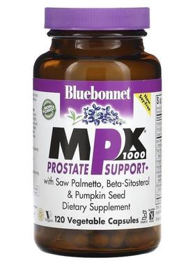 MPX 1000摄护腺支持，120 粒素食胶囊