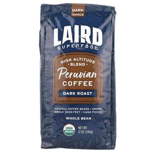 Coffee Whole Superfood Peruvian Dark Laird Bean