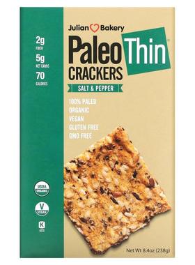 Julian Bakery原味薄脆饼干有机帕尔马干酪238克