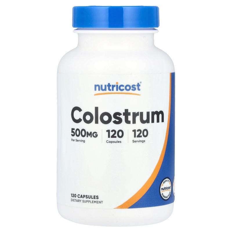 Nutricost,Colostrum, 500 mg, 120 Capsules